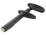 Clips de măsurare cu pensetă 20A 1kV 4mm neagră
