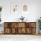 vidaXL Bufeturi 3 pcs Lemn vechi 180 x 35 x 70 cm Lemn compozit 3394524