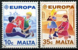 C5118 - Malta 1989 - Europa-cept 2v. neuzat,perfecta stare, Nestampilat