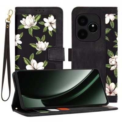 Husa pentru Realme GT 6T / GT 6, Techsuit, FlipCraft, Neagra foto