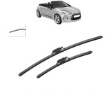 Cumpara ieftin Set 2 Stergatoare CITROEN DS3 Convertible 2013-2015, pentru parbriz, Bosch Aerotwin