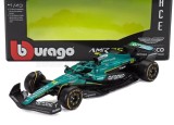 Macheta metalica BURAGO ASTON MARTIN 1/43 F1 AMR25 F1 AMR25 TEAM ARAMCO COGNIZANT N 14 SEASON 2025 FERNANDO ALONSO - GREEN BLACK
