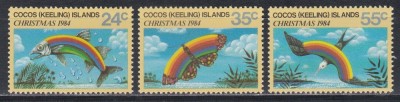 Cocos Insule 1984 - Crăciun, MNH foto