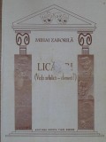 Licariri. Viata Artistica - Efemera? - Mihai Zaborila, Editura Erota, 2002, Album Arta, Dedicatie Autor