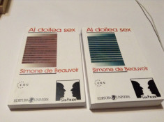 Al doilea sex, vol 1, 2 - Simone de Beauvoir (Univers, 1998)--RF14/3 foto