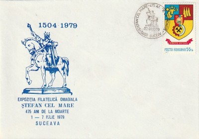 PLICURI - 3 PLICURI OCAZIONALE NECIRCULATE STEFAN CEL MARE 475 ANI DE LA MOARTE SUCEAVA foto