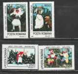 Romania 1996 - #1400 Masti Populare 4v MNH, Nestampilat