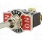 Intrerupator basculant, 3 pozitii, mod comutare ON-OFF-ON, SP3T, SCI - R13-29D-07-HPH