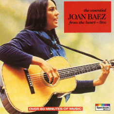 CD Joan Baez – The Essential Joan Baez: From The Heart - Live (NM)