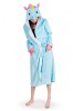 PJM96-411 Halat pufos cu cordon in talie, model unicorn, M, M/L, S/M
