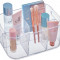 Ri Bliss Open Compartment Clear Plastic Organizer Set de 2 | 12x8 și 10x6 | R