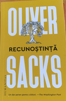 Recunostinta - Oliver Sacks foto