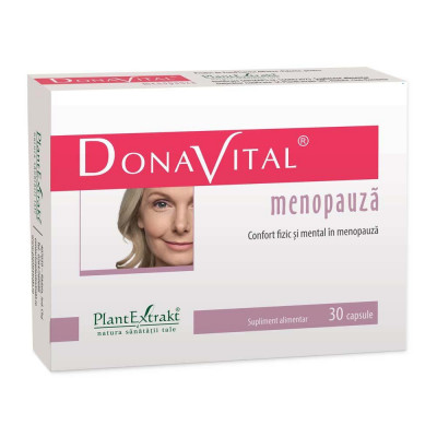 Donavital Menopauza 30 capsule Plant Extrakt foto