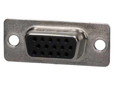 Conector mufă D-Sub HD 15 pini, lipire foto