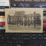 CARTE POSTALA * IASI , PALATUL COMUNAL , DEPOSITU I. SARAGA