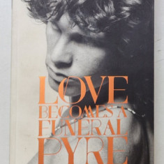 LOVE BECOMES A FUNERAL PYRE by MICK WALL , A BIOGRAPHY OF THE DOORS , 2014