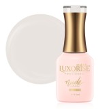 Cumpara ieftin Oja Semipermanenta Nude Collection LUXORISE, Glory Nude 15ml