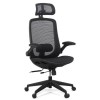 SCAUN ERGONOMIC MULTIFUNCTIONAL CU BRATE RABATABILE SYYT 9509 NEGRU