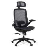 SCAUN ERGONOMIC MULTIFUNCTIONAL CU BRATE RABATABILE SYYT 9509 NEGRU