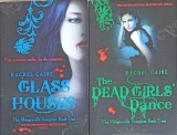 THE MORGANVILLE VAMPIRES VOL.1-2 GLASS HOUSES, THE DEAD GIRLS DANCE-RACHEL CAINE