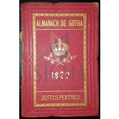 ALAMANACH DE GOTHA 1872