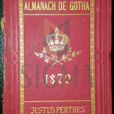 ALAMANACH DE GOTHA 1872
