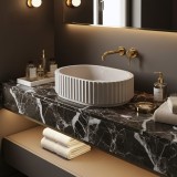 Lavoar pe blat Margaret Beige