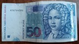 B11 - Bancnota foarte veche - Croatia - 50 kuna - 2012