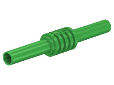 Adaptor Soclu Banană 4mm 32A 1kV Verde foto