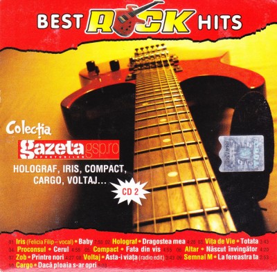 CD Rock: Best Rock Hits ( Iris, Holograf, Compact, Altar. Cargo, etc. - nou ) foto