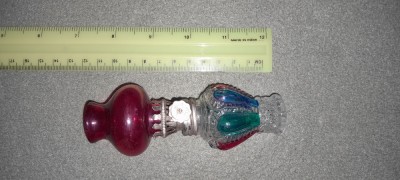LAMPA VECHE- MINILAMPA-LAMPA MINIATURALA CU MARCAJ-LAMPA DE DIMENSIUNI MICI foto