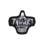 Masca Stalker Specna Arms Negru Alb