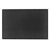 Outsunny Voal de umbră rectangular 3 x 2 m voal de umbră cu protecție UV pentru terasă balcon exterior balcon, negru | Aosom Romania