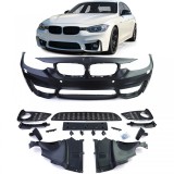Bumper sport versiune sport cu grila pentru 3 Seria BMW F30 F31 F80 2011-2019 Performance AutoTuning