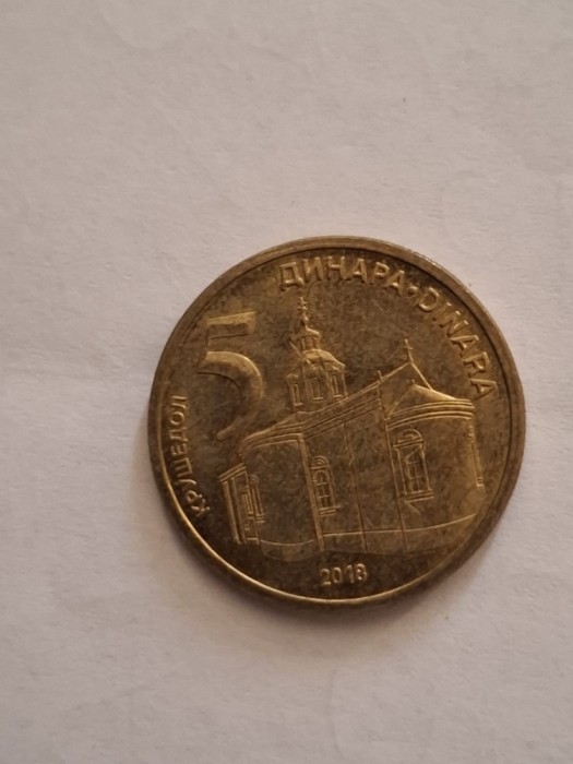5 dinari 2018