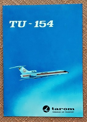 TU - 154 TAROM - Necirculata foto