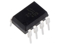Optocuplor THT 5kV cu 2 ieșiri și CTR 19-50% la 16mA