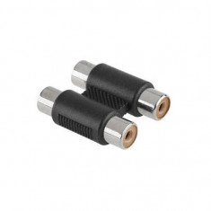 Adaptor Generic 2x RCA - 2x RCA Black foto