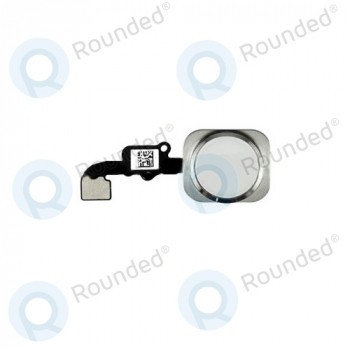 Buton Home flex alb argintiu pentru iPhone 6, iPhone 6 Plus foto