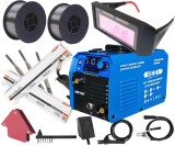 Cumpara ieftin *MEGA PACHET* Aparat de sudura tip Invertor cu sarma 510A, + *x2 sarma 1.0mm, x2 electrozi 2.5mm, Ochelari automati, magnet* MMA/MIG/MAG/TIG *CABLU SU