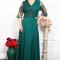 Rochie de Seara lunga Regina Verde - 54Marimea