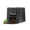 Composter electronic 470L, cu piedestal, negru, Curver