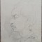 Portret barbat// creion pe hartie