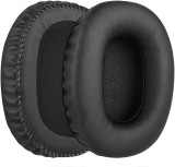 Set 2 bureti pentru casti Marshall Monitor I, Over-Ear - Negru, Spuma cu memorie, Piele ecologica