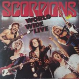 Scorpions &ndash; World Wide Live, 2LP, UK &amp; Europe, 1985, stare VG+