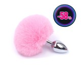 Dildo metalic Rosy Round Tail