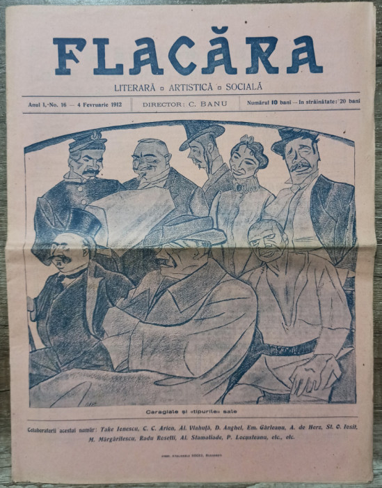Revista Flacara// anul I, no. 16, 4 februarie 1912
