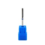 Capăt de freză din carbură, cilindru &icirc;ngust cu cap rotunjit, br&acirc;u albastru, Small Barrel Ball M