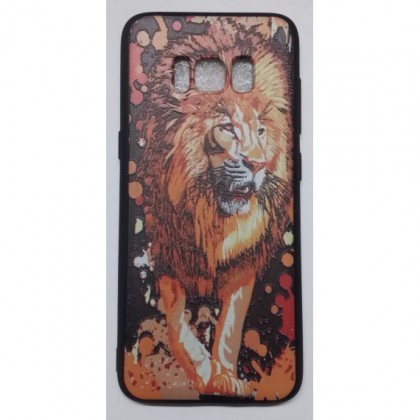 Husa Capac TPU LION Sams G950 Galaxy S8 Negru