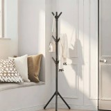 Cuier vertical metalic 166 cm cu agatatori multiple